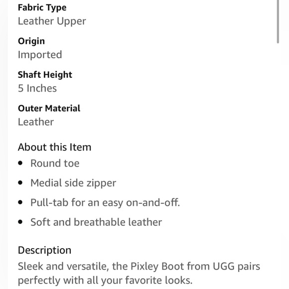 Ugg Pixley boots. - Picture 2 of 2